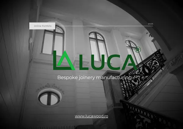 Laminated Wood Joinery Catalogue
