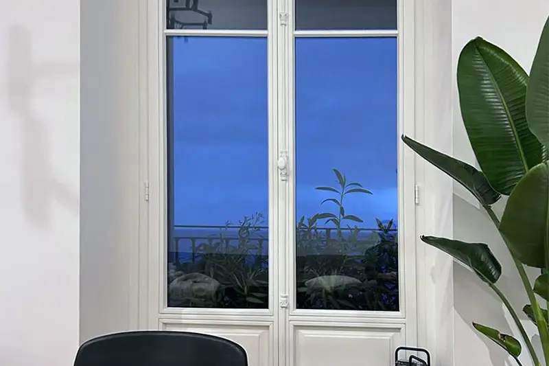 Laminated Wood Joinery: Residential project in Thonon-les-Bains, France