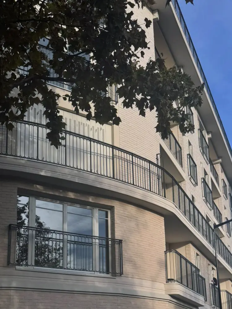Laminated Wood Joinery: Residential Apartment Building, Aubervilliers, France