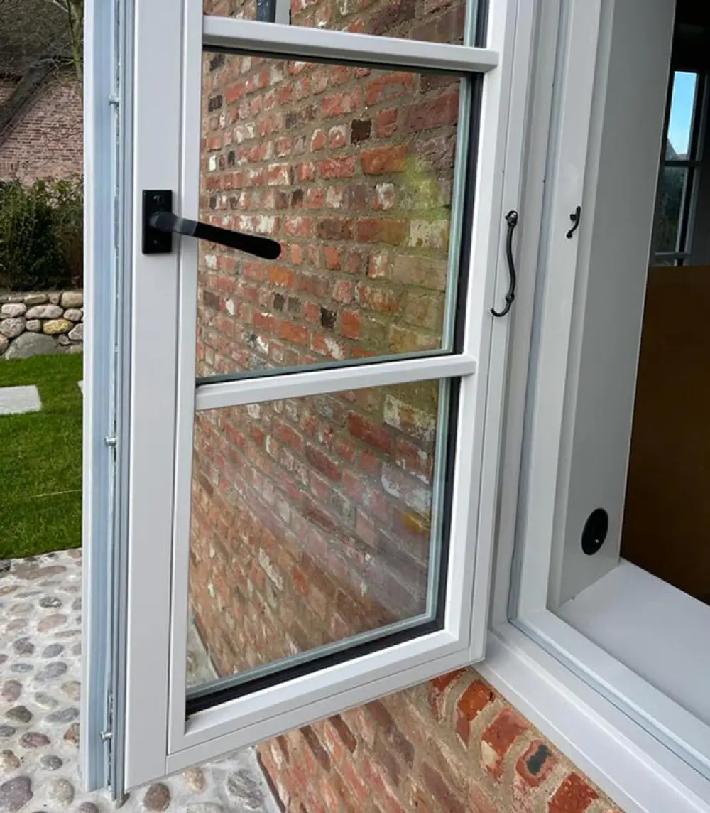 Laminated Wood Joinery: Residential project in Sylt Island, Germany