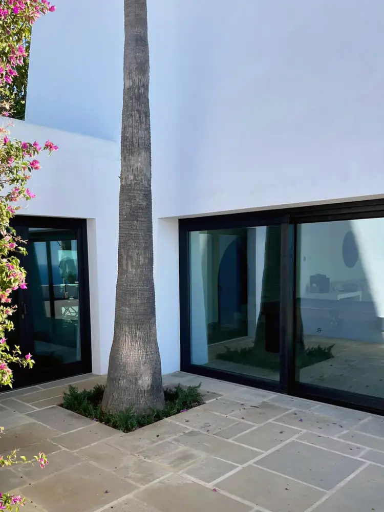 Sliding Wood Doors LUCA Residential Building, Ibiza, Spain