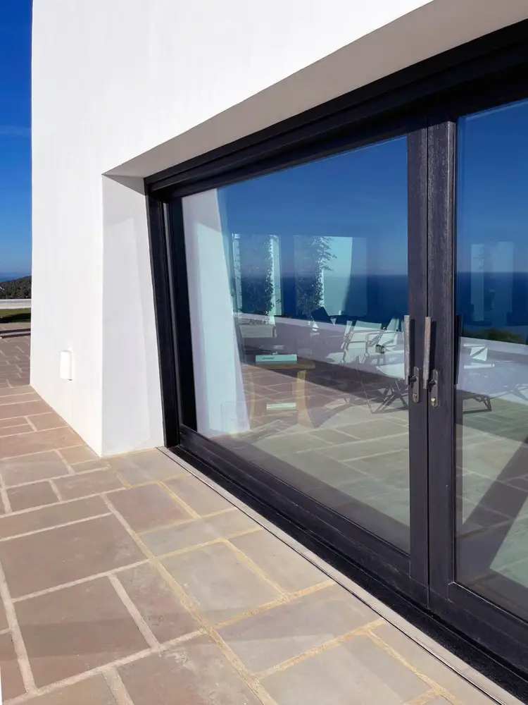 Sliding Wood Doors LUCA Residential Building, Ibiza, Spain