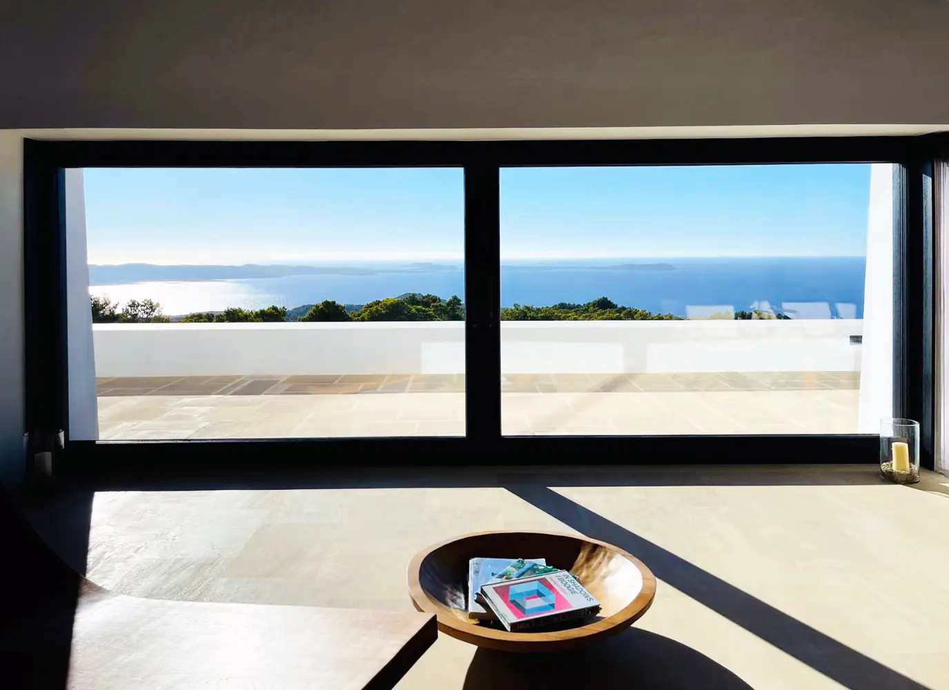 Sliding Wood Doors LUCA Residential Building, Ibiza, Spain