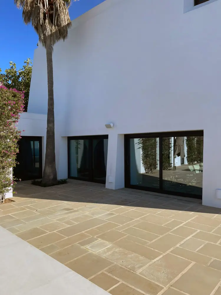 Sliding Wood Doors LUCA Residential Building, Ibiza, Spain