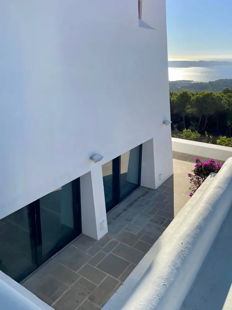 Sliding Wood Doors LUCA Residential Building, Ibiza, Spain