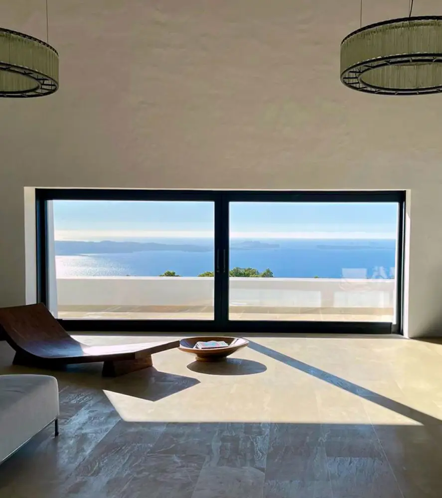 Sliding Wood Doors LUCA Residential Building, Ibiza, Spain