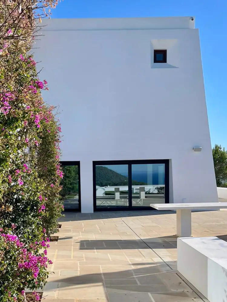 Sliding Wood Doors LUCA Residential Building, Ibiza, Spain