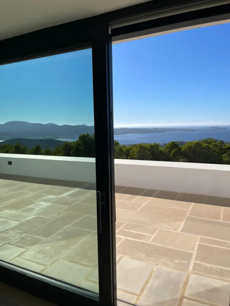 Sliding Wood Doors LUCA Residential Building, Ibiza, Spain