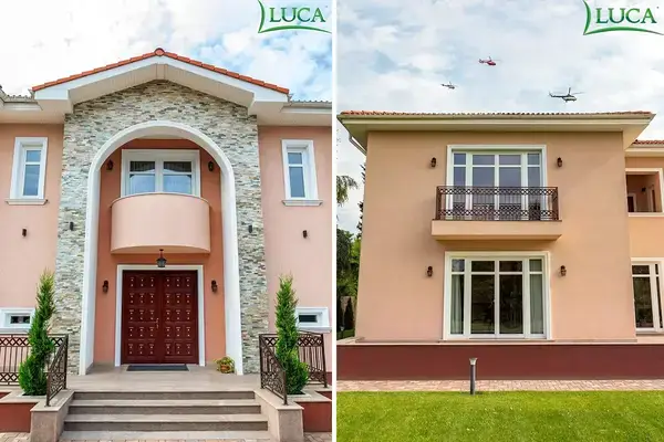 Laminated Wood Joinery: Private building, Pipera, Bucharest