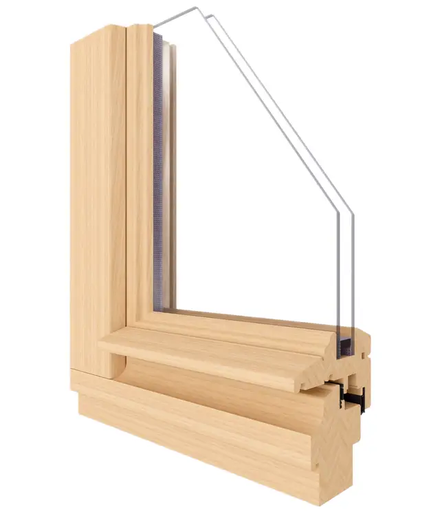 Wood Joinery Windows Profile LUCA Historic IV 68/78 Germany