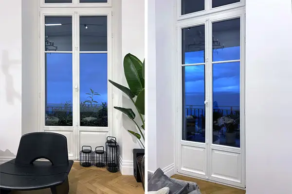 Custom wood windows